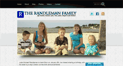 Desktop Screenshot of family.jeffrandleman.com